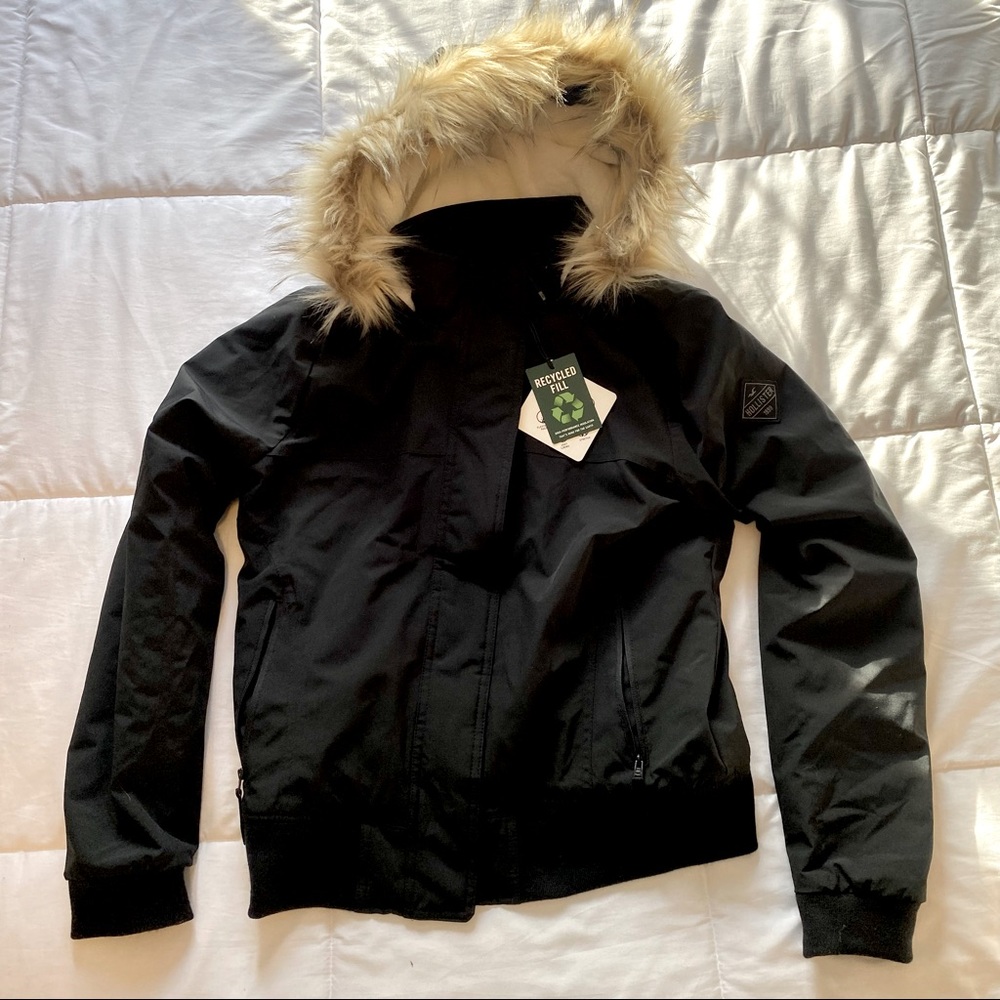 Hollister All Weather Collection Bomber Jacket Size Medium